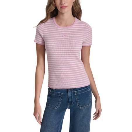 DKNY Camiseta Jeans Rosa...