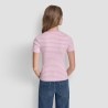 DKNY Camiseta Jeans Rosa Blanco Lavender Mujer