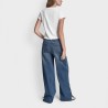 DKNY Camiseta Blanco White Silver Mujer