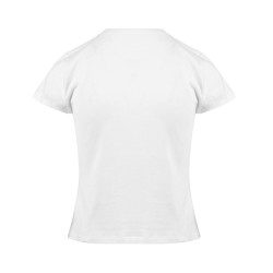 DKNY Camiseta Blanco White Silver Mujer