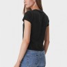 DKNY Camiseta Negro Black Mujer