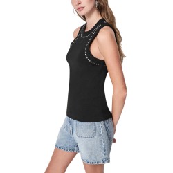 DKNY Camiseta Dome Stunds Tank Negro Black Mujer