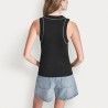 DKNY Camiseta Dome Stunds Tank Negro Black Mujer