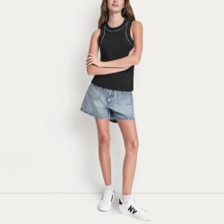 DKNY Camiseta Dome Stunds Tank Negro Black Mujer