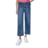 DKNY Pantalón Vaquero Jean De Tiro Alto y Pierna Ancha Azul Baxter Mujer