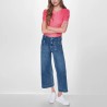 DKNY Pantalón Vaquero Jean De Tiro Alto y Pierna Ancha Azul Baxter Mujer