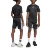 ADIDAS Chándal Train Essentials 3-Stripes Tee Set Negro Black Niño