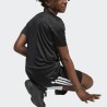 ADIDAS Chándal Train Essentials 3-Stripes Tee Set Negro Black Niño