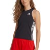 ADIDAS Camiseta Train Essentials 3-Stripes Workout Tank Top Black Negro Mujer
