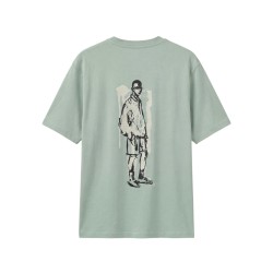 Antony Morato Camiseta Con Estampado Y Logotipo Verde Aquamarine Hombre