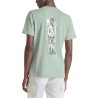 Antony Morato Camiseta Con Estampado Y Logotipo Verde Aquamarine Hombre