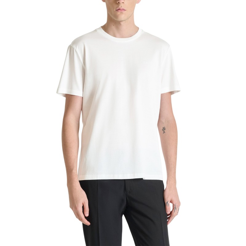 Antony Morato Camiseta Slim Fit Básica Blanco CreamHombre
