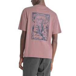 Antony Morato Camiseta Relaxed Fit Algodón Rosa Pink Hombre