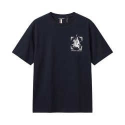 Antony Morato Camiseta Relaxed Fit Algodón Azul Oscuro Blue Hombre