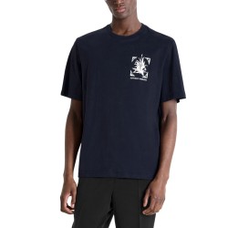 Antony Morato Camiseta Relaxed Fit Algodón Azul Oscuro Blue Hombre