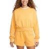 Adidas Sudadera Holgada Soft Lux Naranja Semi Ice Tangerine Mujer