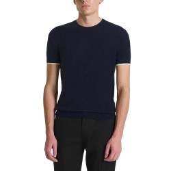 Antony Morato Jersey Cuello Redondo Regular Fit Azul Oscuro Soft Blue Hombre