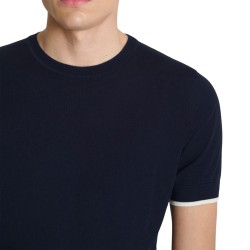 Antony Morato Jersey Cuello Redondo Regular Fit Azul Oscuro Soft Blue Hombre