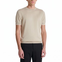 Antony Morato Jersey Cuello Redondo Regular Fit Beige Safari Hombre