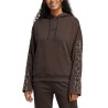 ADIDAS Sudadera Seasonal Essentials Leopard Print Sleeve Terry Relaxed Leopardo Marrón Brown Mujer