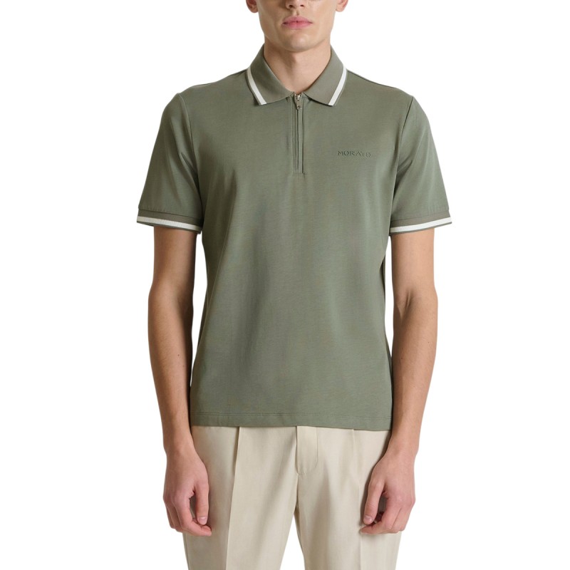 Antony Morato Polo Regular Fit De Algodón Verde Agrave Green Hombre