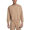 ADIDAS Sudadera Essentials Lose Fit Three Bar Marrón Warm Sandstone Hombre