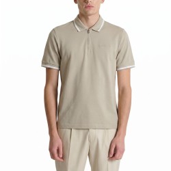 Antony Morato Polo Regular Fit De Algodón Beige Hombre