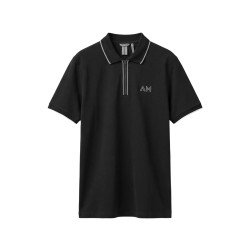 Antony Morato Polo Regular Fit De Piqué De Algodón Negro Black Hombre