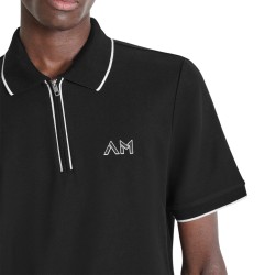 Antony Morato Polo Regular Fit De Piqué De Algodón Negro Black Hombre