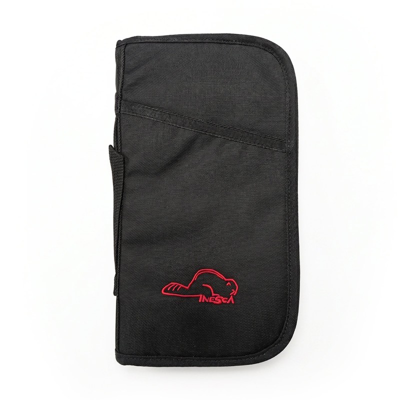 Inesca Bolso Passport Negro Unisex