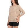 Markup Jersey Maglia Over Beige Safari Mujer