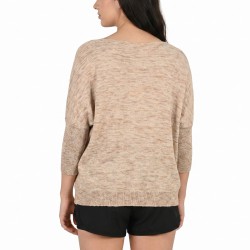 Markup Jersey Maglia Over Beige Safari Mujer