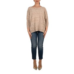 Markup Jersey Maglia Over Beige Safari Mujer