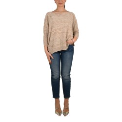 Markup Jersey Maglia Over Beige Safari Mujer