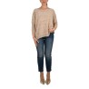 Markup Jersey Maglia Over Beige Safari Mujer