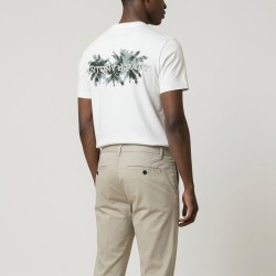 Antony Morato Camiseta Regular Fit Blanco Cream Hombre