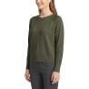 Markup Camiseta Raglán Verde Militare Mujer