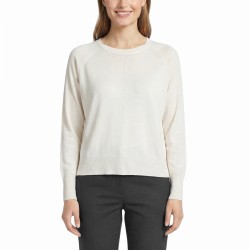 Markup Camiseta Raglán Blanco Off White Mujer