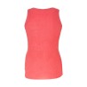 Markup Camiseta Girocollo A Coste Rosa Rosso India Mujer