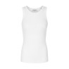 Markup Camiseta Girocollo A Coste Blanco Off White Mujer