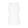 Markup Camiseta Girocollo A Coste Blanco Off White Mujer