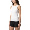 Markup Camiseta Girocollo A Coste Blanco Off White Mujer