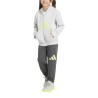 ADIDAS Conjunto Chándal LK BL FL FZ TS Gris Amarillo Niño