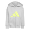 ADIDAS Conjunto Chándal LK BL FL FZ TS Gris Amarillo Niño
