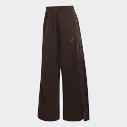 ADIDAS Pantalón Largo Seasonal Essentials Leopard Print French Terry Pants with 3-Stripes Marrón Aurora Coffe Mujer