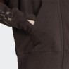 ADIDAS Chaqueta Animal Print 3 Stripes Marrón Mujer