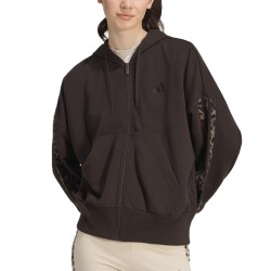 ADIDAS Chaqueta Animal Print 3 Stripes Marrón Mujer