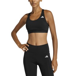 ADIDAS Top Optime Essentials Workout Medium Support Bra Negro Black Mujer