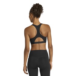 ADIDAS Top Optime Essentials Workout Medium Support Bra Negro Black Mujer