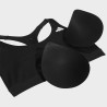 ADIDAS Top Optime Essentials Workout Medium Support Bra Negro Black Mujer